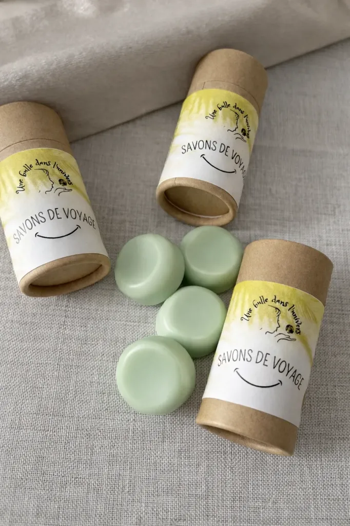 Mini savons de voyage