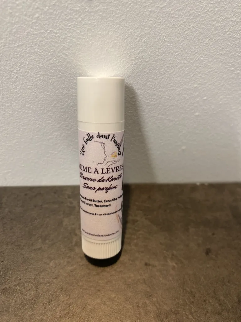 Baume à lèvres au Karité naturel